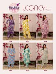 Radhika Lifestyle   LEGACY VOL 3